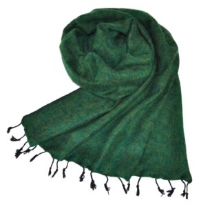Nepal Wrap Grün aus yak wolle - online kaufen - shawls4you.de
