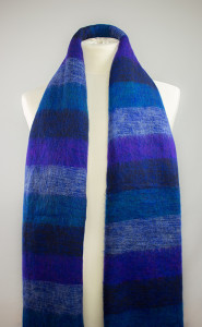Tibet Schal Blau Violett