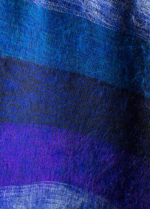 Tibet Schal Blau Violett