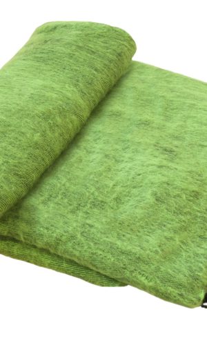 Nepal Decke Grasgrün aus yakwolle - Online Kaufen - Shawls4you.de